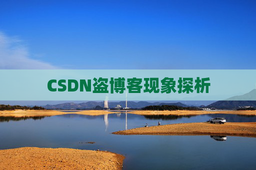 CSDN盗博客现象探析 CSDN盗博客现象探析